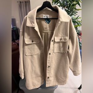 ROXY shacket! New with tags! Never been worn